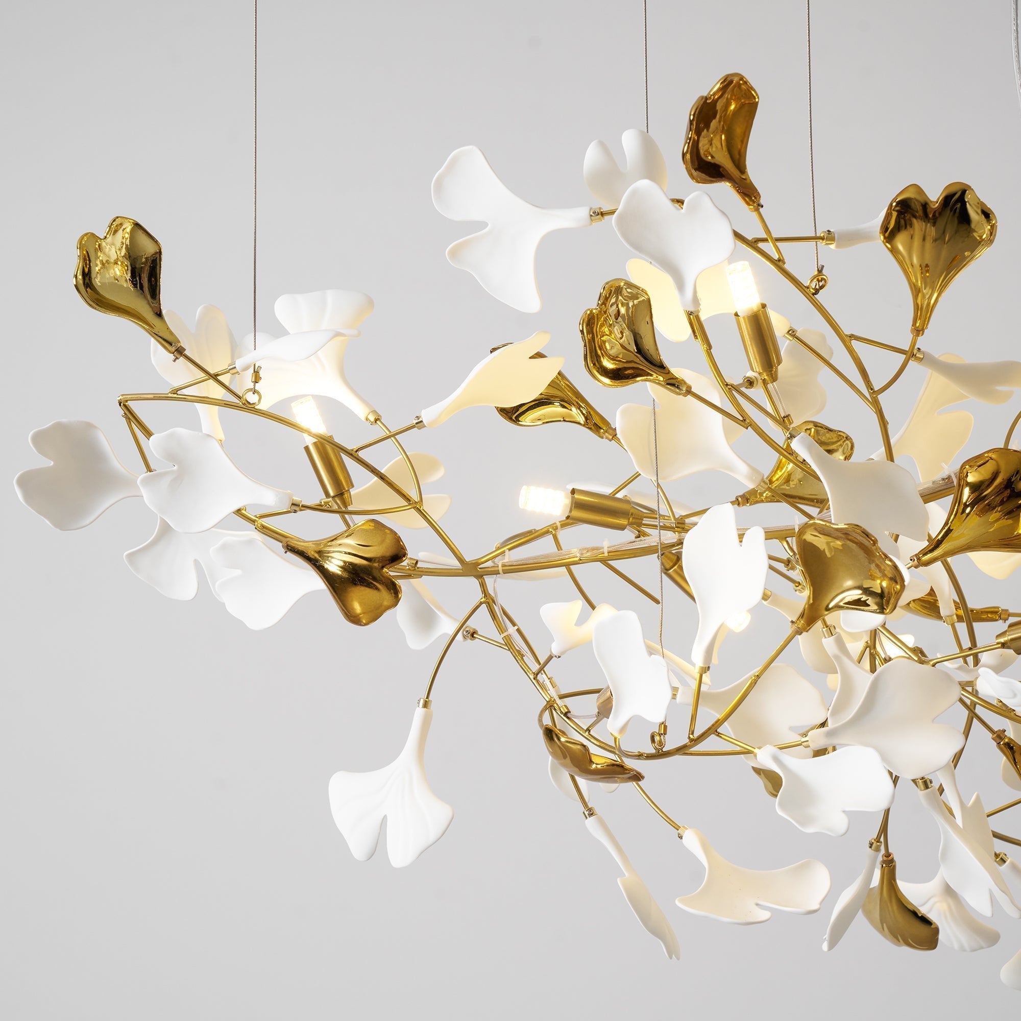 Gingko Ceramics Combination Branch Chandelier