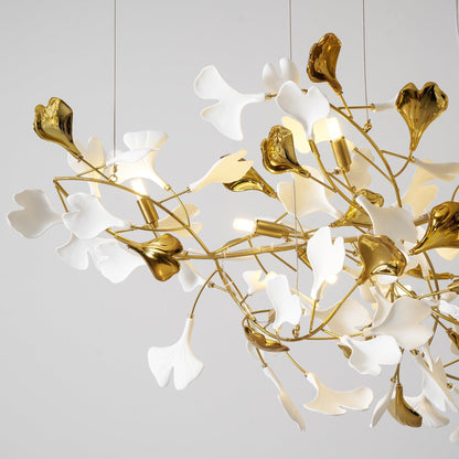 Gingko Ceramics Combination Branch Chandelier