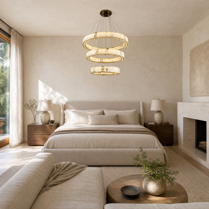 Paeen Modern Tiered Ring Chandelier