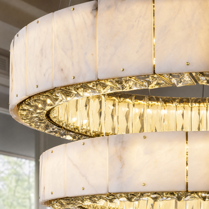 Paeen Modern Tiered Ring Chandelier