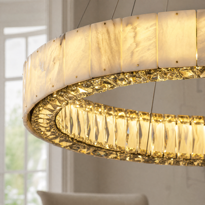 Paeen Modern Tiered Ring Chandelier