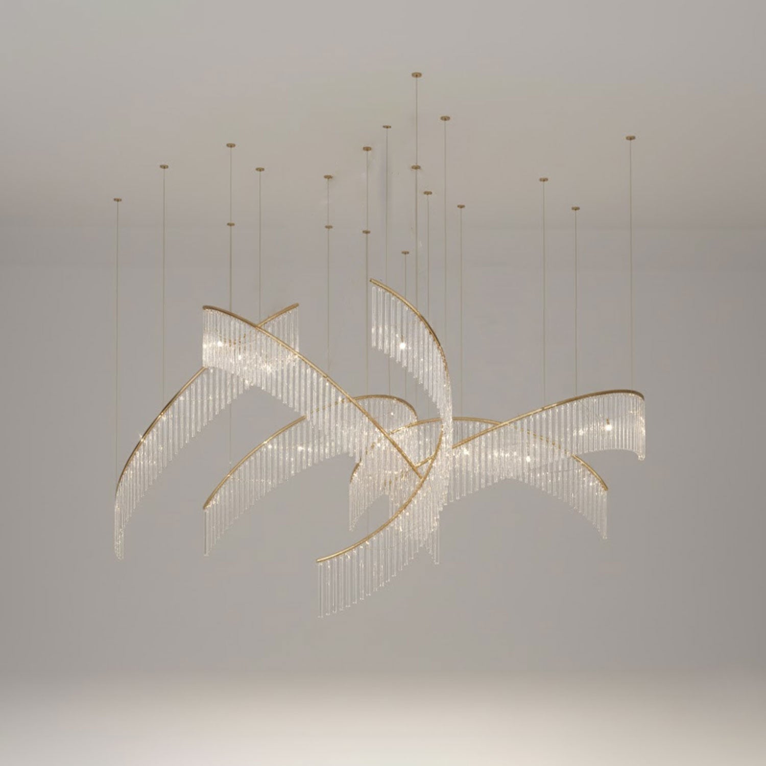 Crystal Spin Customize Chandelier