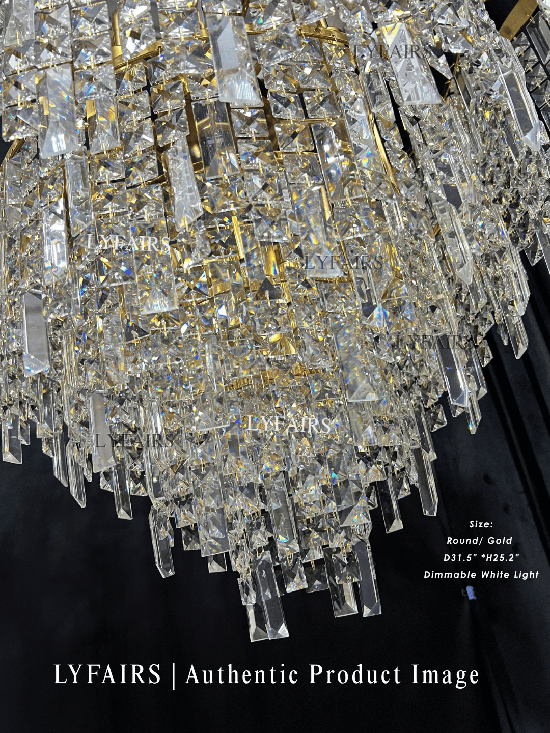 Crystal Tassel Chandelier Set For Living Room/Dining Room/Bedroom