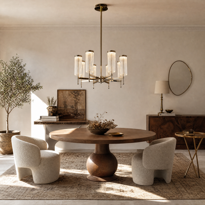 Taeen Modern Sculptural Ring Chandelier