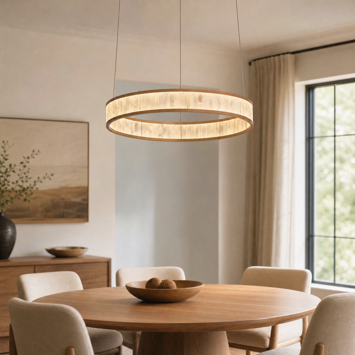 Ulien Modern Natural Stone Chandelier