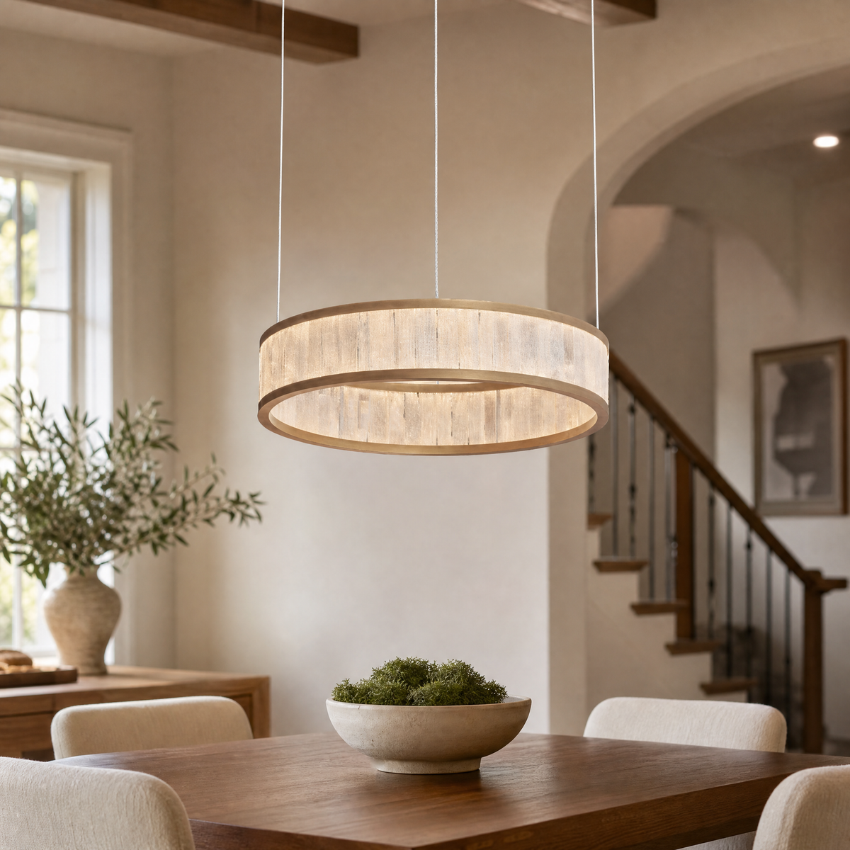 Ulien Modern Natural Stone Chandelier