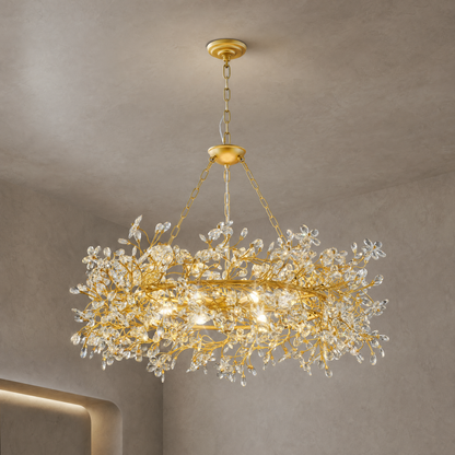 Rowan Twig Modern Round Chandelier 39"D