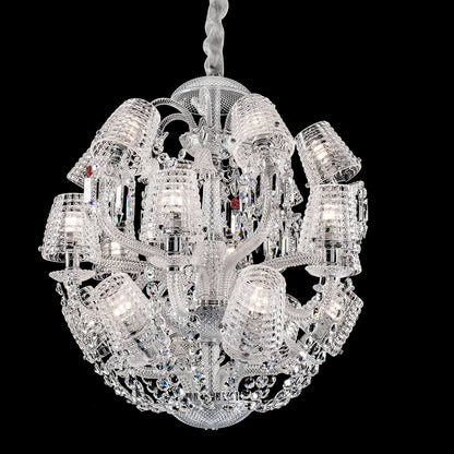 Crysara Le Roi Soleil Crystal Chandelier