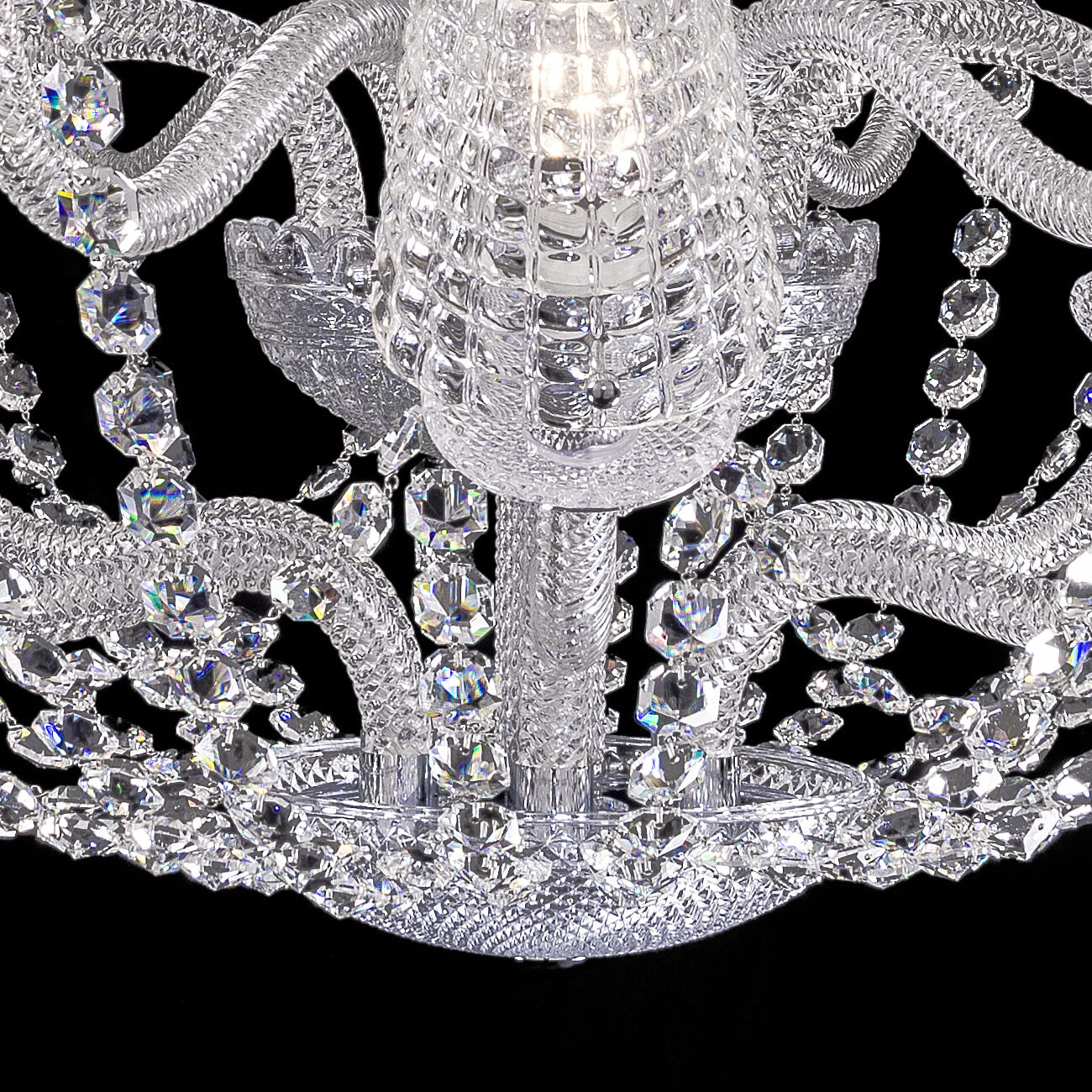 Crysara Le Roi Soleil Crystal Chandelier