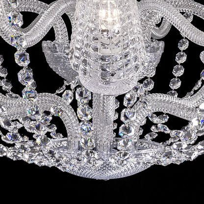 Crysara Le Roi Soleil Crystal Chandelier