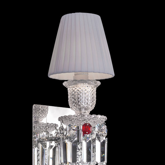 Crysara Style Zenith Crystal Wall Sconce