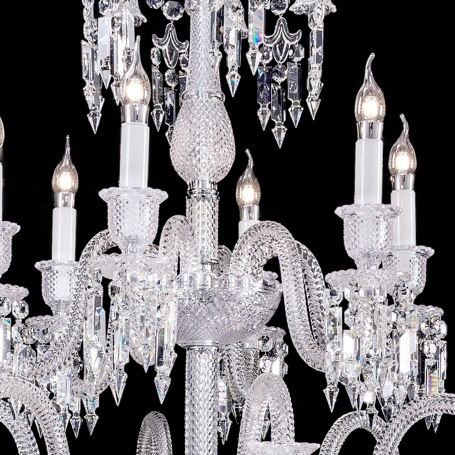 Luxury Solstice Crysara Crystal Chandelier