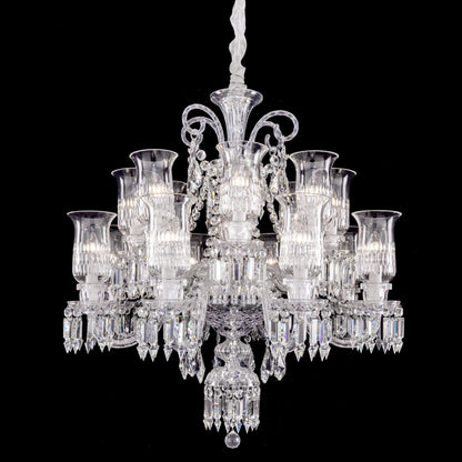 16 lights New Baccarat crystal chandelier