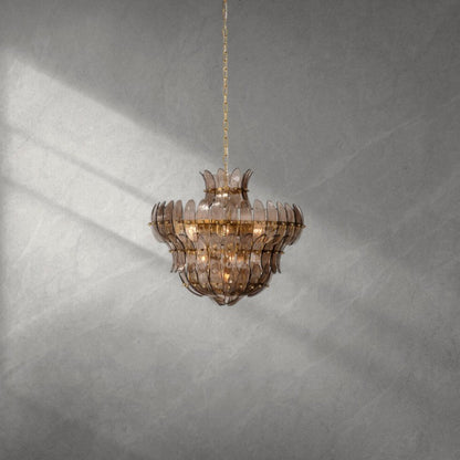 Arcade 10-Light Blown Glass Chandelier