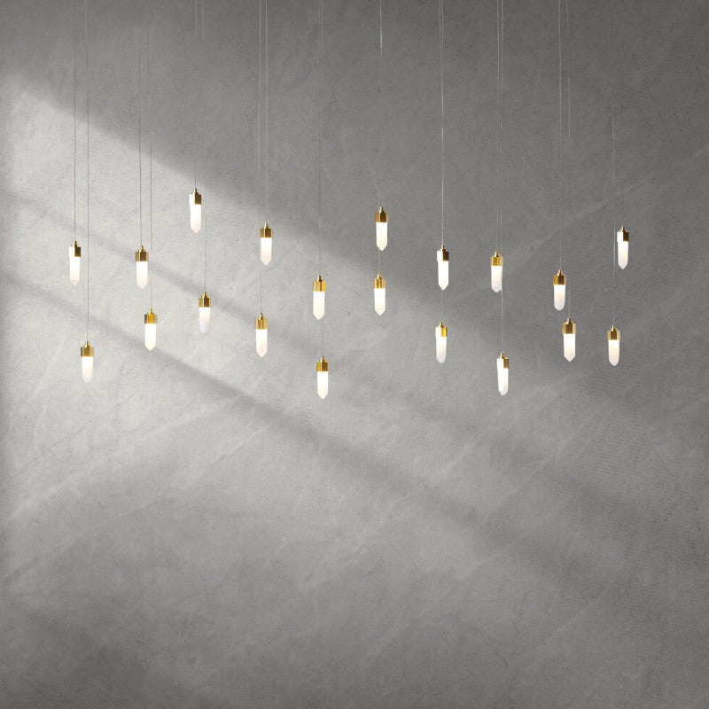 Leo Chandelier-20 Drop Rectangle