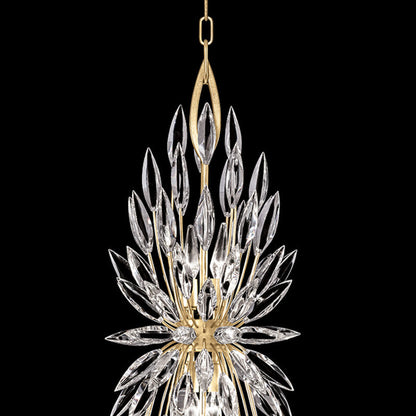 Lily Bud Long Chandelier