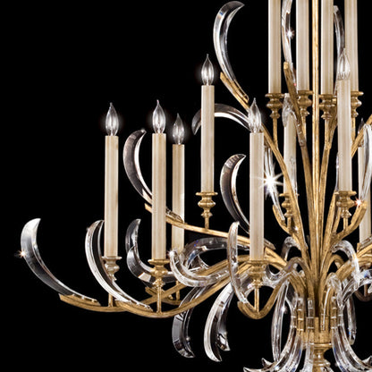 Beveled Arcs 16 - Light Chandelier