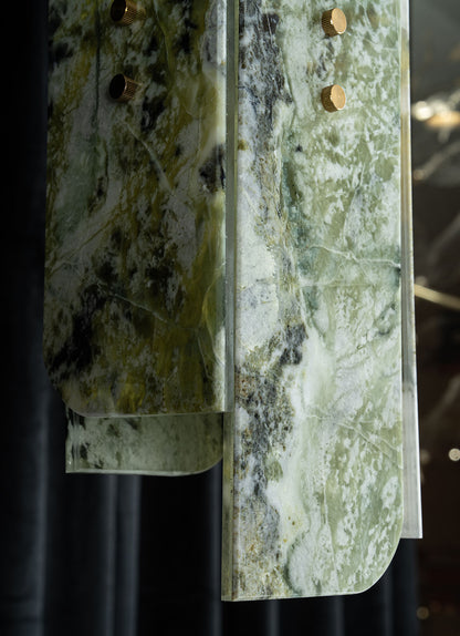 Modern Sculptural LuxuryStone Pendant Light