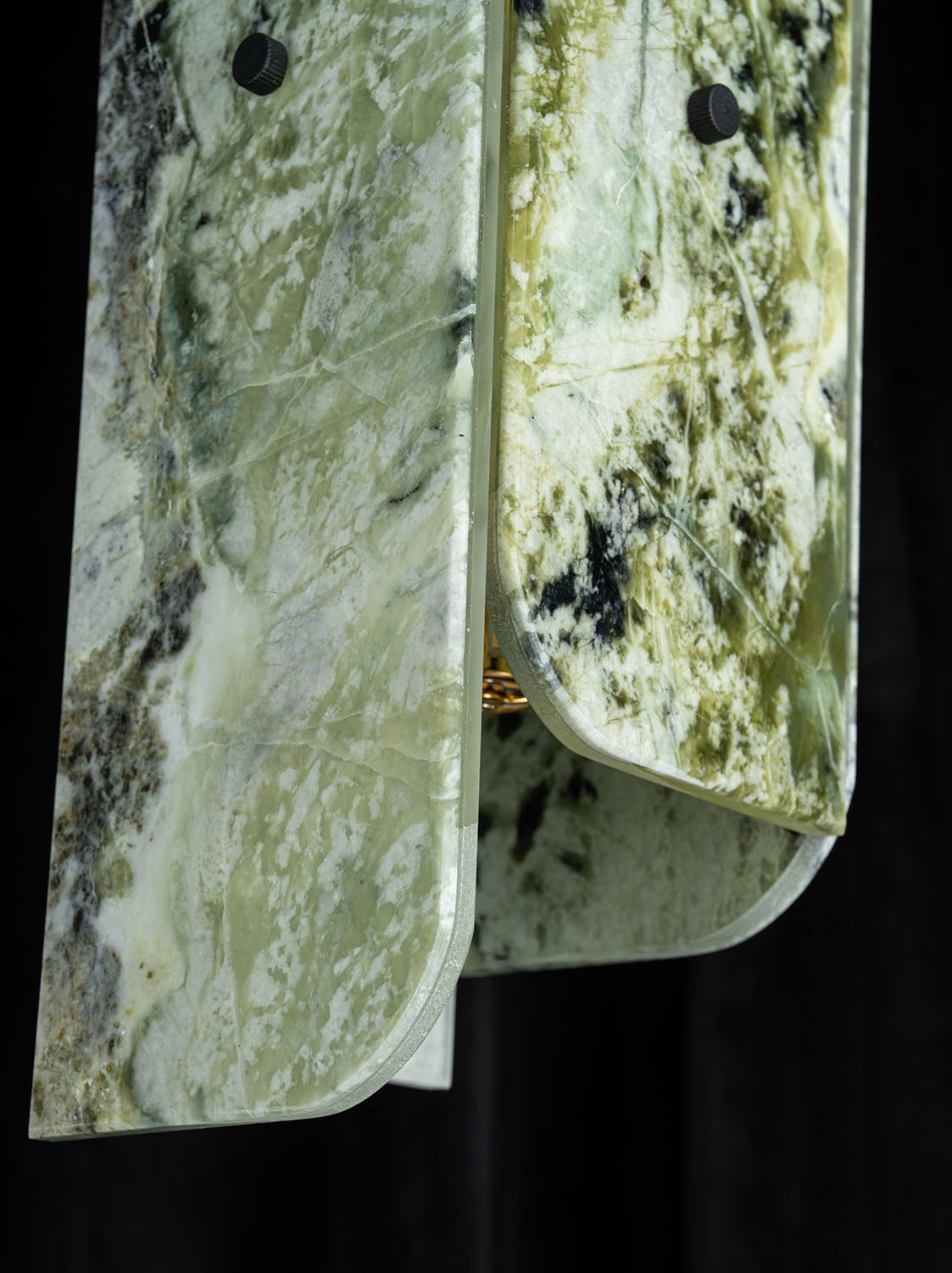Modern Sculptural LuxuryStone Pendant Light