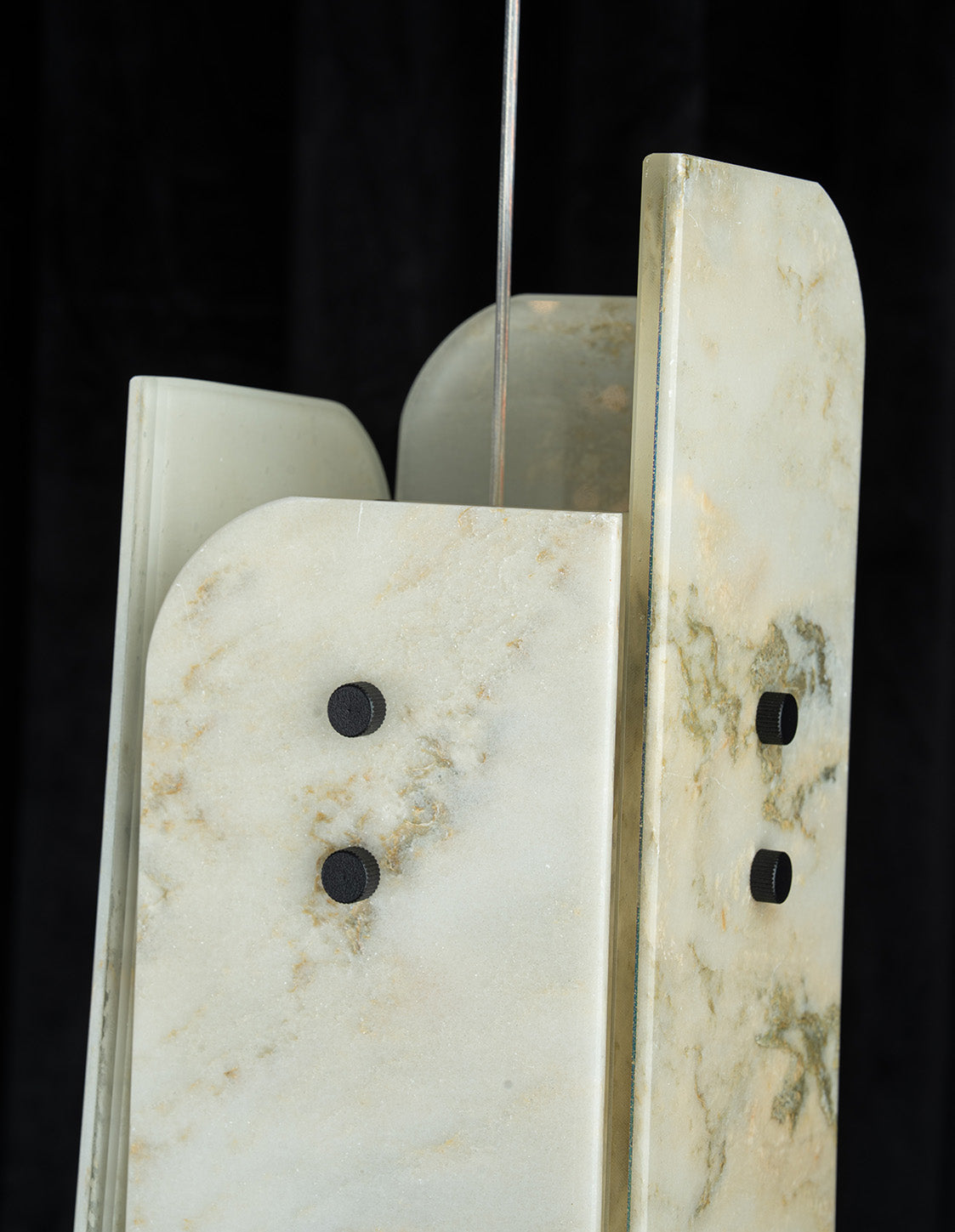 Modern Sculptural LuxuryStone Pendant Light