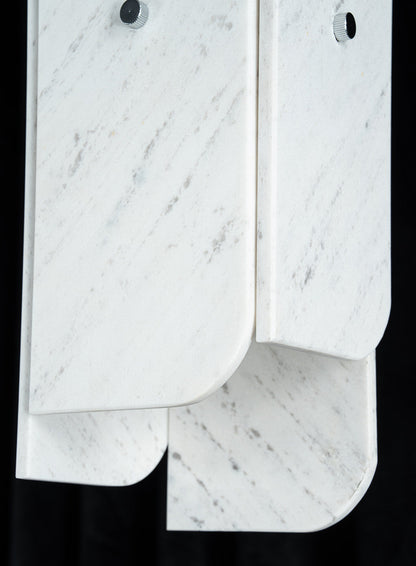 Modern Sculptural LuxuryStone Pendant Light