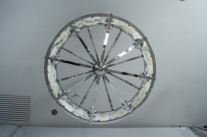 Vintage Lantern Luxury Stone Chandelier