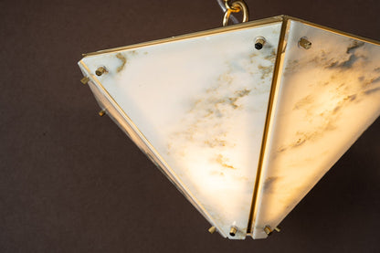 Modern Faceted Luxury stone Chandelier