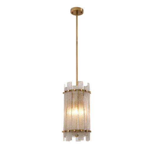 Flake Modern Brass Chandelier - Brass