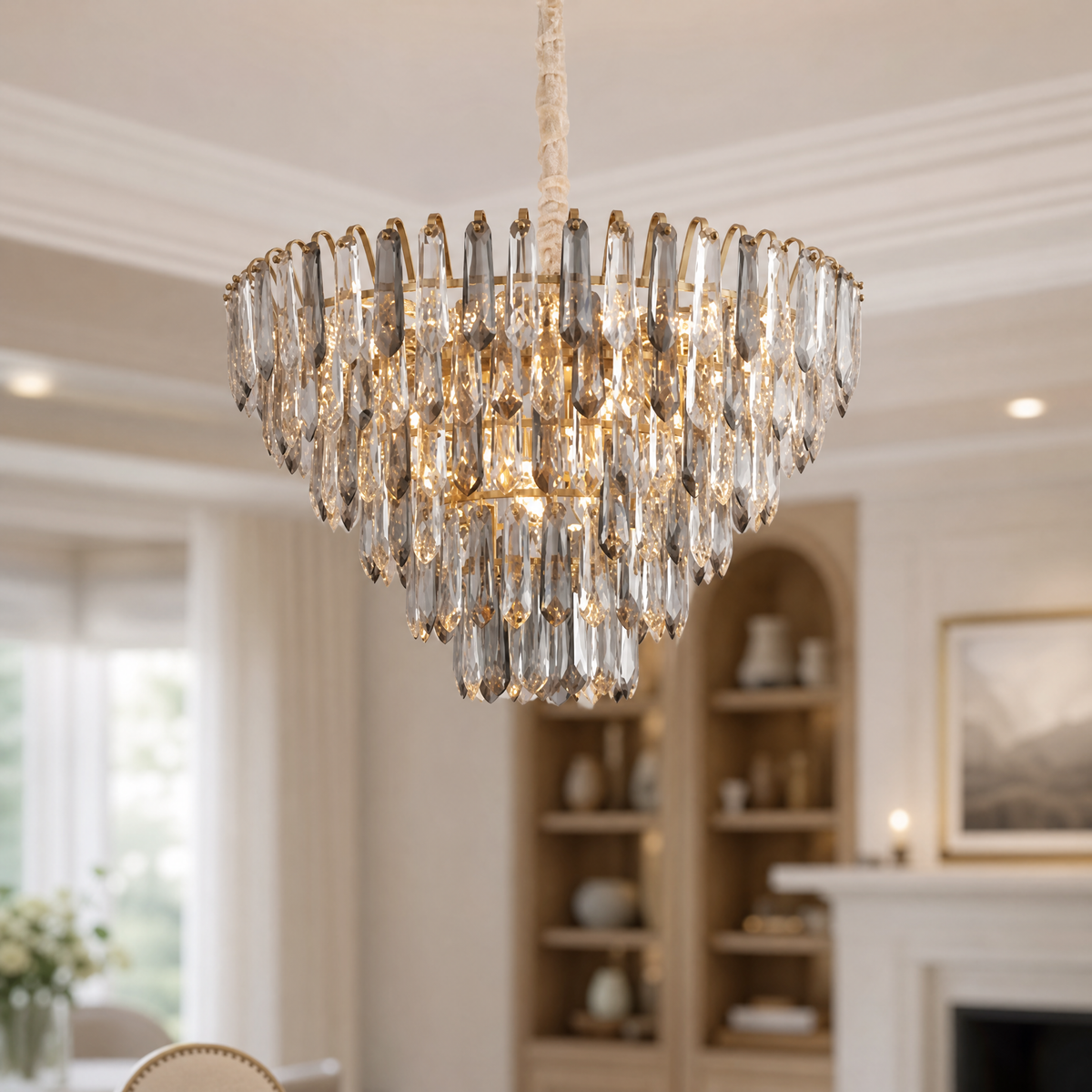 Eterea Brass Chandelier