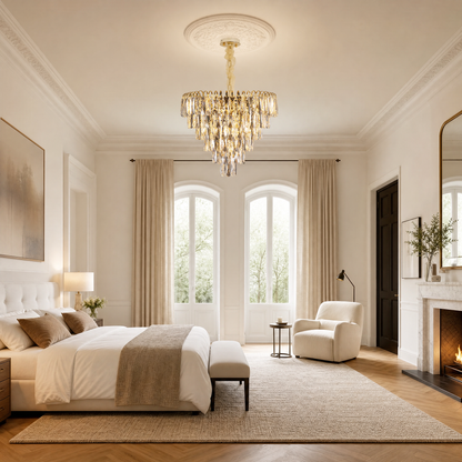 Eterea Crystal Rectangular Chandelier
