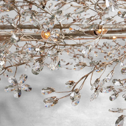 Fiore Crown Chandelier 39" 48" 60"