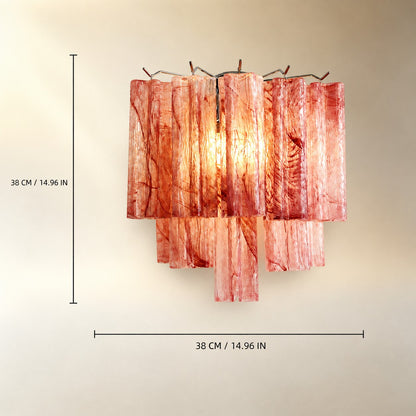 Floravia Murano Glass Wall Sconce