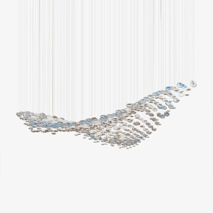 The Flying Surge LED Chandelier | Custom Size & Made-to-Order Lighting for Luxury Homes & Commercial Spaces