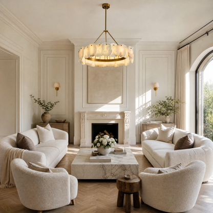 Wylen Flower Pedal Chandelier
