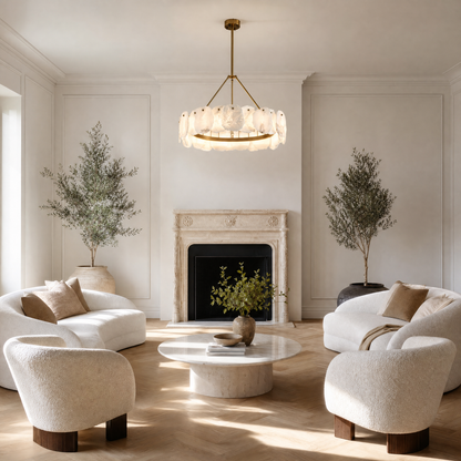 Wylen Flower Pedal Chandelier