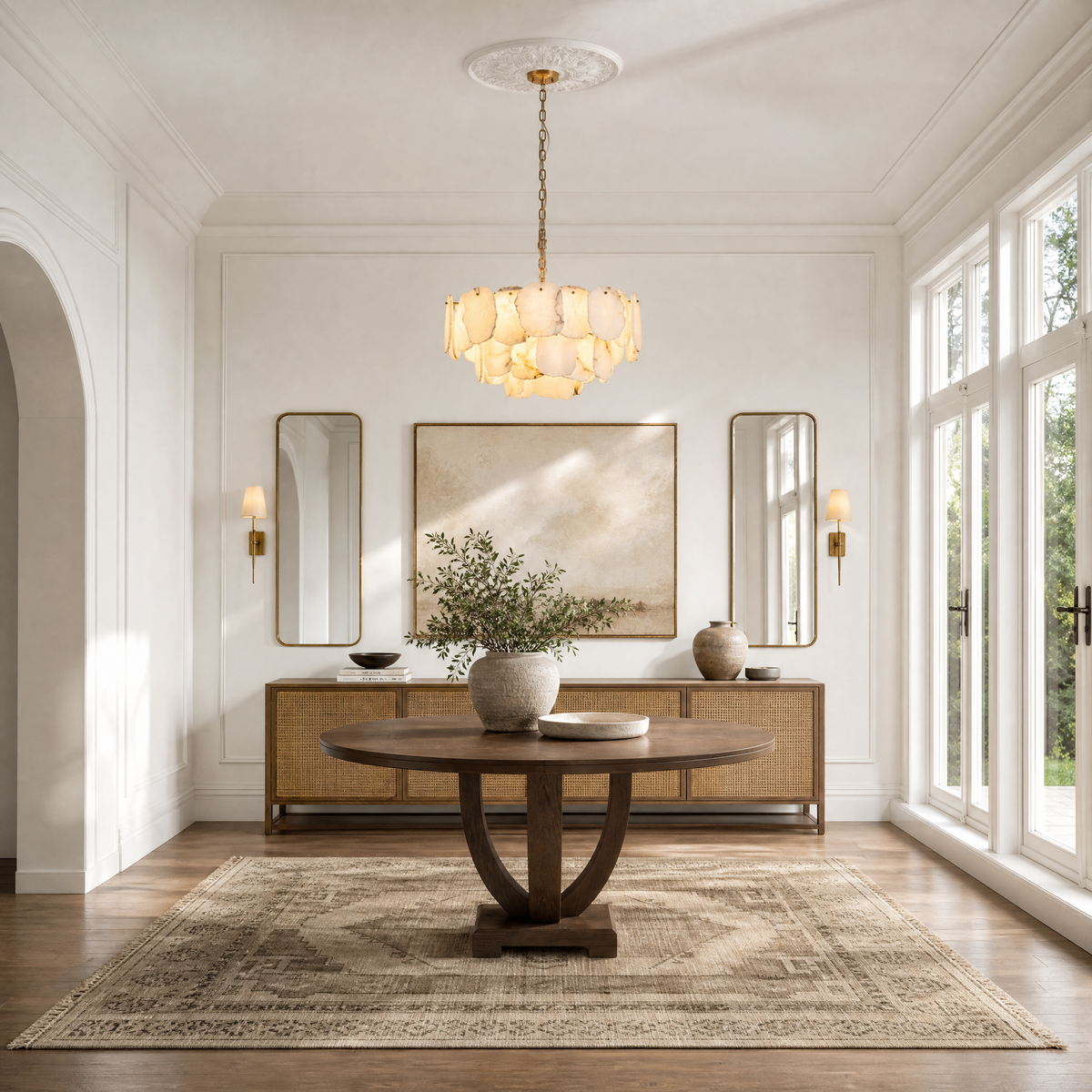 Wylen Leaf Tier Chandelier
