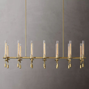 Foanmly Linear Chandelier L 66"