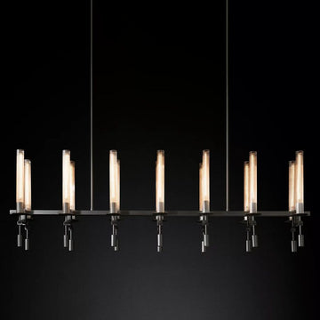 Foanmly Linear Chandelier L 66"