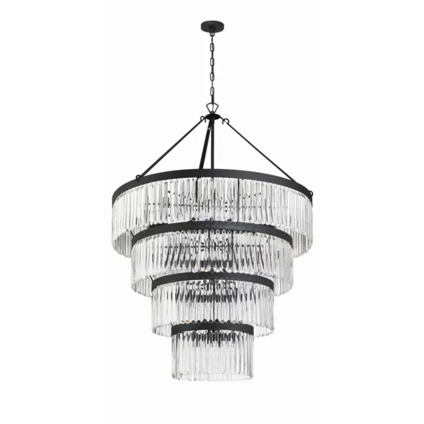 Grant 4-Tier Round Chandelier 40"