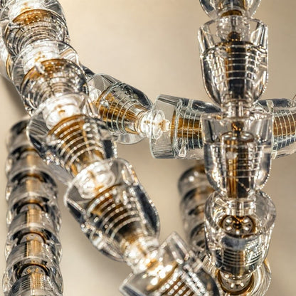 Gabriel Cascade K9 Crystal Chandelier