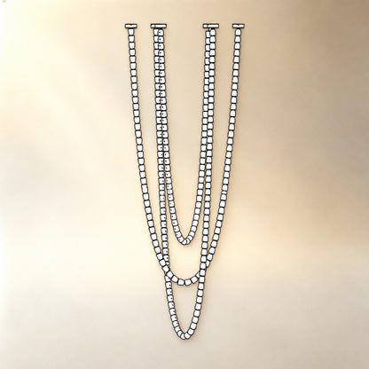 Gabriel Cascade K9 Crystal Chandelier