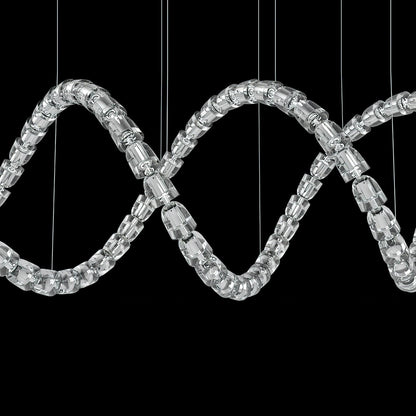 Gabriel Cascade K9 Crystal Chandelier