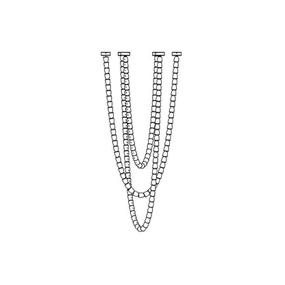 Gabriel Cascade K9 Crystal Chandelier