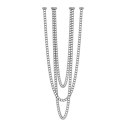 Gabriel Cascade K9 Crystal Chandelier