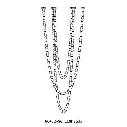 Gabriel Chrome Crystal Chandelier