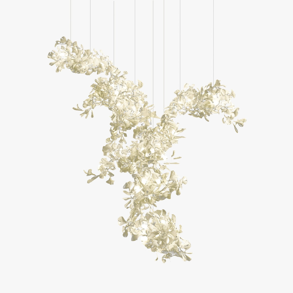 Gingko Ceramics Combination Branch Chandelier