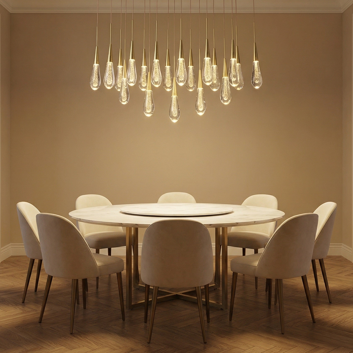 Daria Oval Chandelier