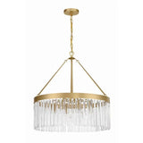 Grent Crystal Waterfall Round Chandelier - jchandelier