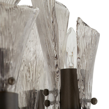 Gwendolyn 16-Light Chandelier with Smoke Glass: Artistic, Modern, and Elegant Lighting