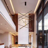 Modern Duplex Foyer & Staircase Chandelier